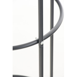 Ensemble de 2 colonnes roses Romantika V2 noires