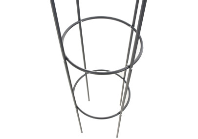 Ensemble de 2 colonnes roses Romantika V2 noires