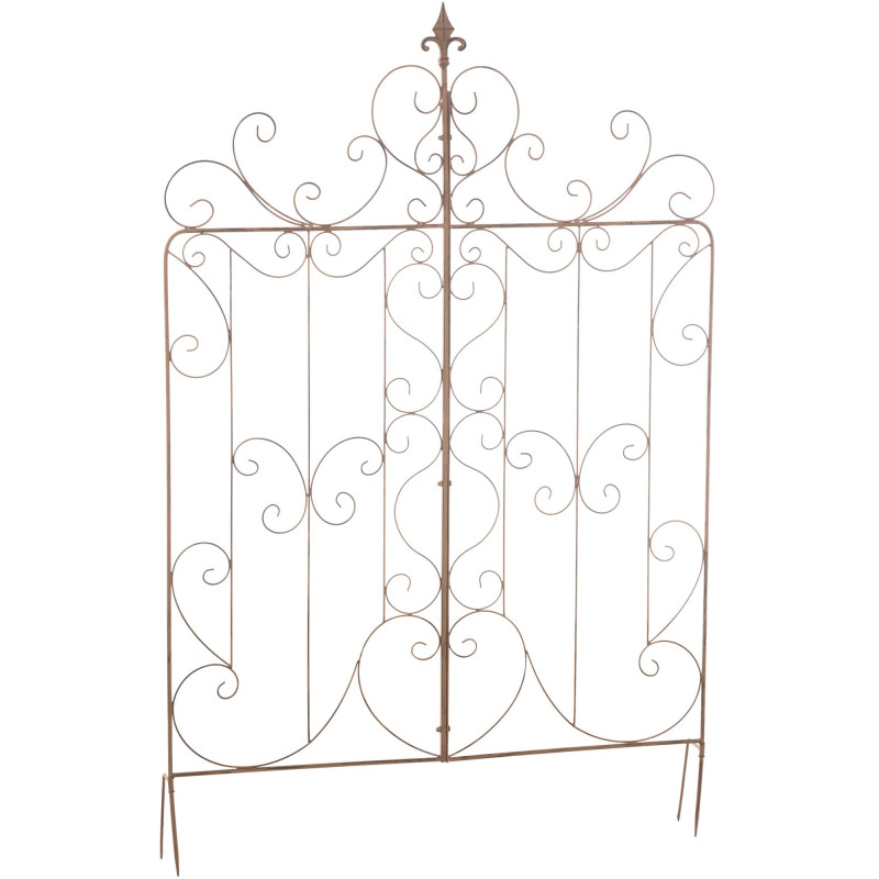 Treillis Mandevilla brun antique