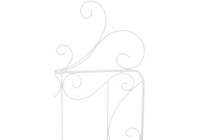 Treillis de Mandevilla blanche