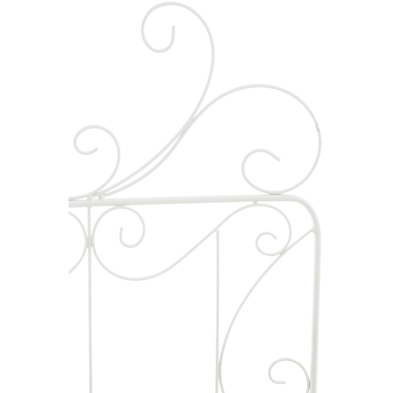 Treillis de Mandevilla blanche