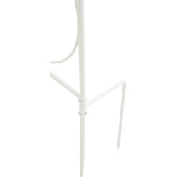 Treillis de Mandevilla blanche