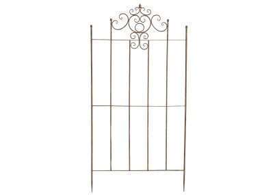 Ensemble de 2 treillis Paula marron antique