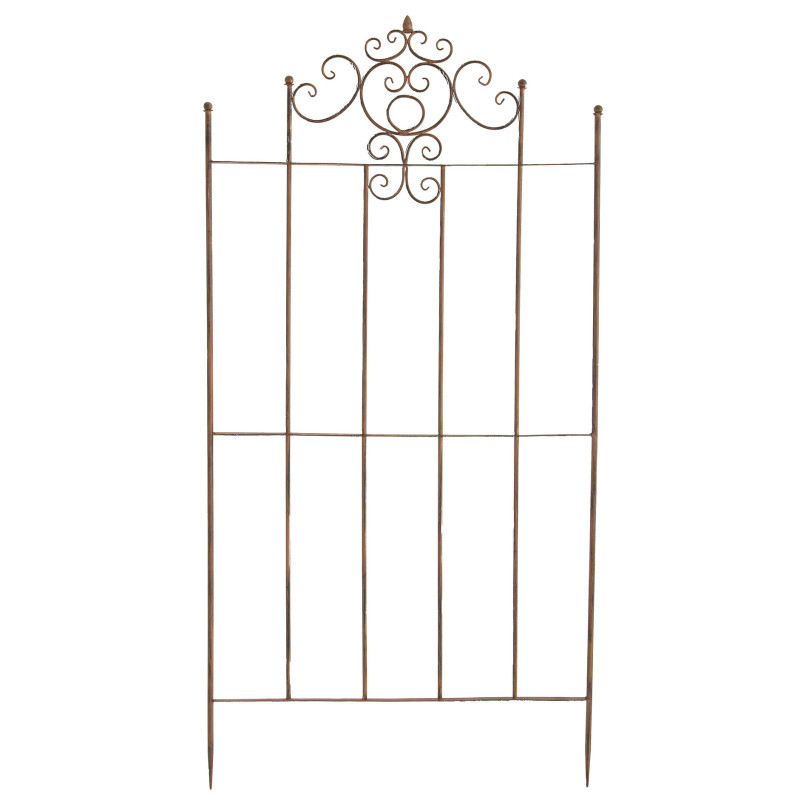 Ensemble de 2 treillis Paula marron antique