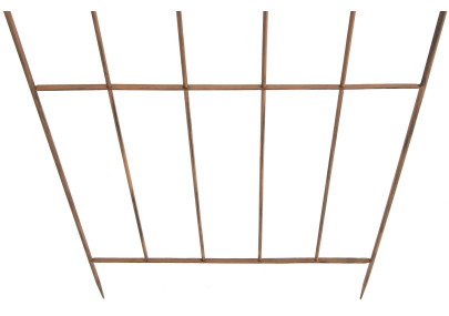 Set de 2 Enrejados para plantas Paula Marrón antiguo