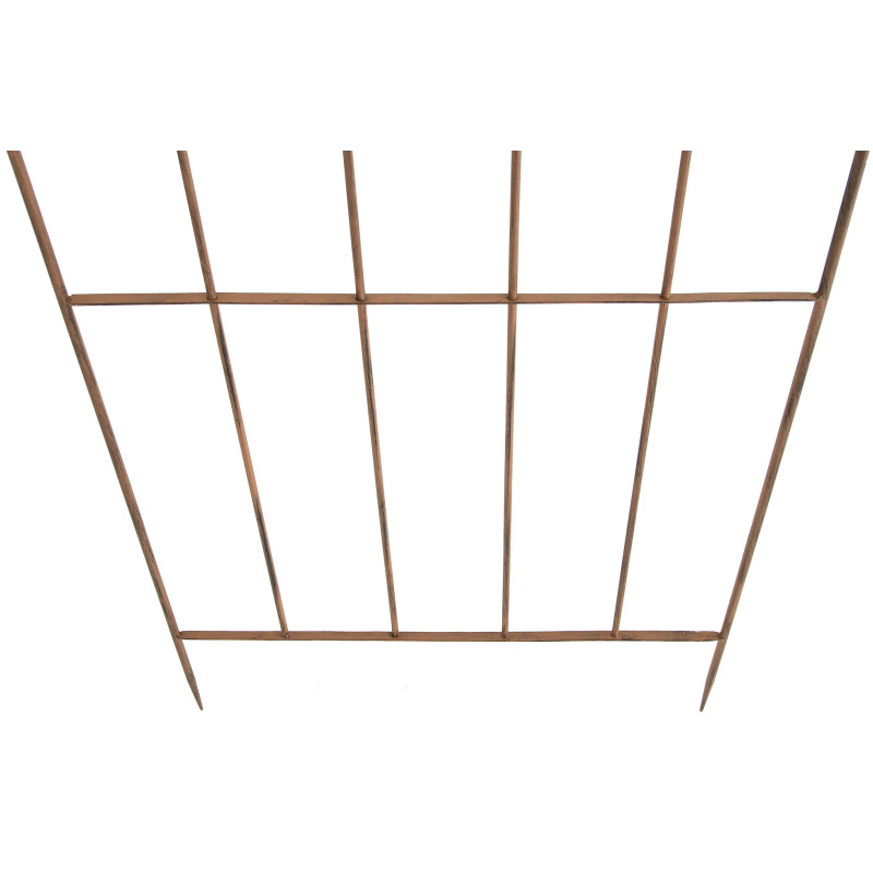 Set di 2 tralicci Paula 170 x 86 cm antico marrone