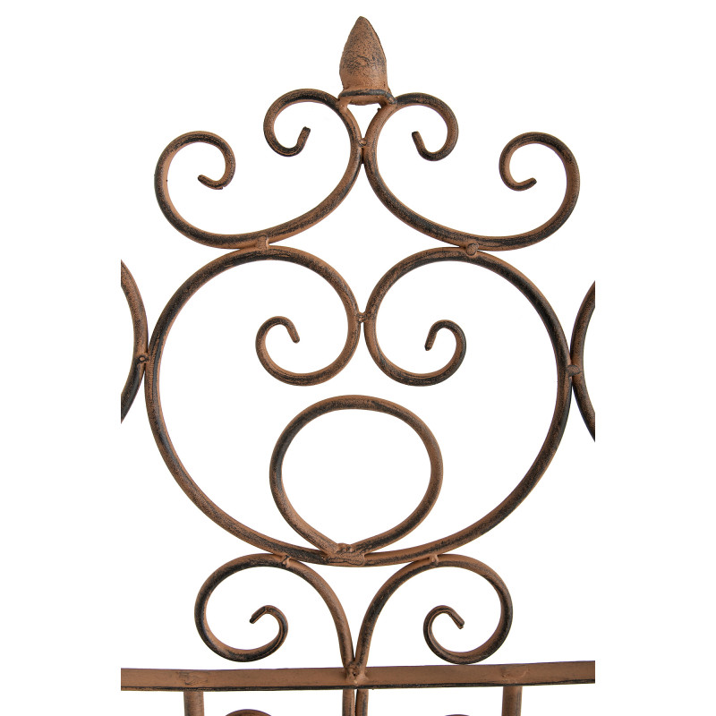 Set di 2 tralicci Paula 170 x 86 cm antico marrone