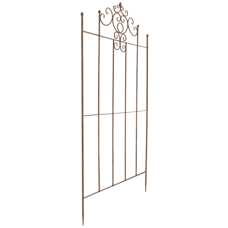 Set di 2 tralicci Paula 170 x 86 cm antico marrone