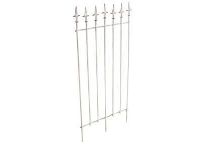 Ensemble de 2 treillis Elisa blanc antique