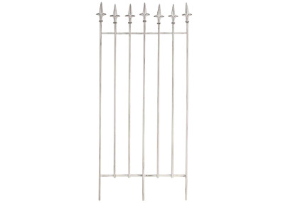 Ensemble de 2 treillis Elisa blanc antique