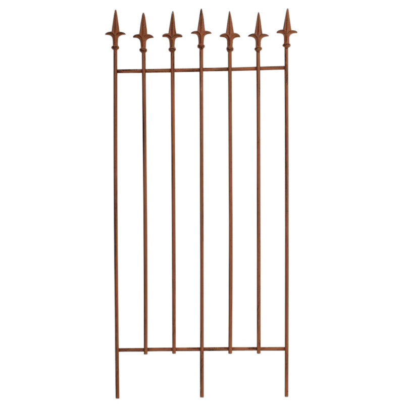 Ensemble de 2 treillis Elisa marron antique