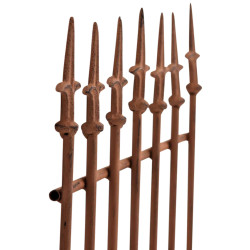 Ensemble de 2 treillis Elisa marron antique