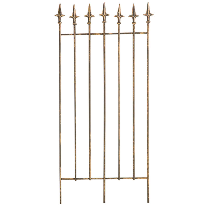 Ensemble de 2 treillis Elisa bronze