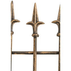 Ensemble de 2 treillis Elisa bronze