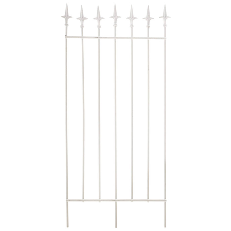 Set di 2 tralicci Elisa 100 x 50 cm bianco