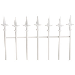 Set di 2 tralicci Elisa 100 x 50 cm bianco