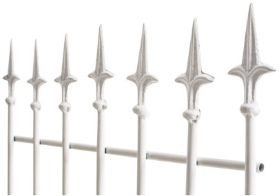 Ensemble de 2 treillis Elisa blancs