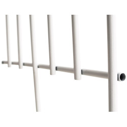 Ensemble de 2 treillis Elisa blancs