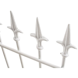 Set di 2 tralicci Elisa 100 x 50 cm bianco