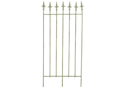 Ensemble de 2 treillis Elisa vert antique