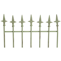 Ensemble de 2 treillis Elisa vert antique