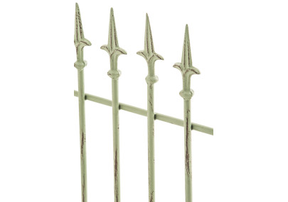 Ensemble de 2 treillis Elisa vert antique