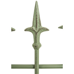 Set di 2 tralicci Elisa 100 x 50 cm verde antico