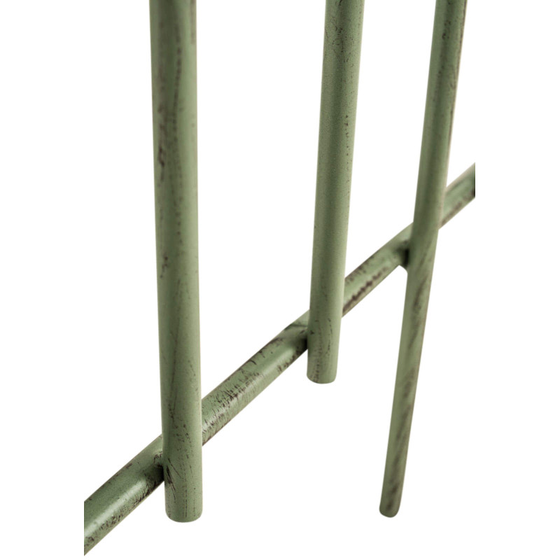 Ensemble de 2 treillis Elisa vert antique