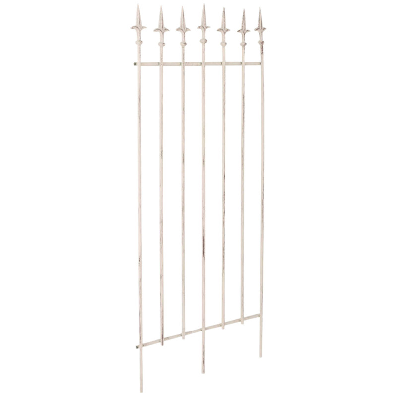 Ensemble de 2 treillis Elisa crème antique