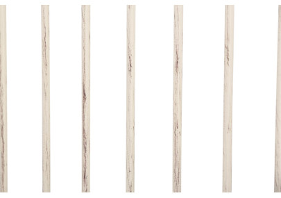 Set de 2 rejas para jardín Elisa Crema antiguo