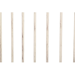 Set de 2 rejas para jardín Elisa Crema antiguo