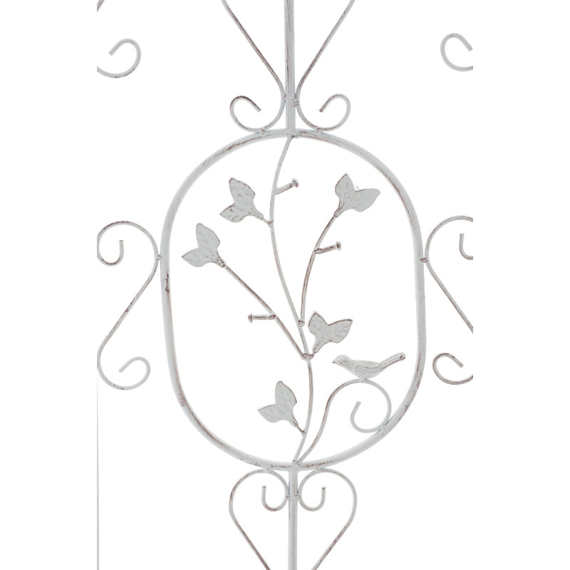 Lot de 2 treillis Burgus blanc antique