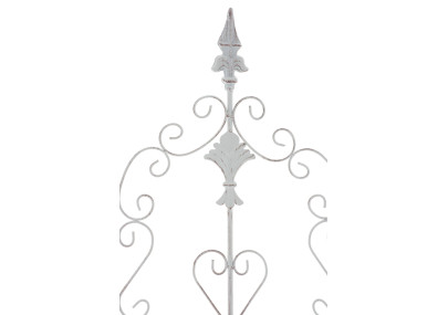 Lot de 2 treillis Burgus blanc antique