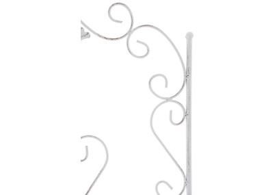 Lot de 2 treillis Burgus blanc antique