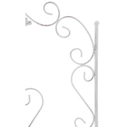 Set de 2 soportes para enredaderas Burgus Blanco antiguo