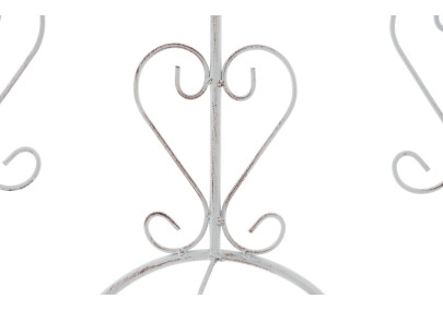 Set de 2 soportes para enredaderas Burgus Blanco antiguo