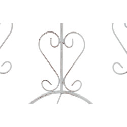 Set de 2 soportes para enredaderas Burgus Blanco antiguo