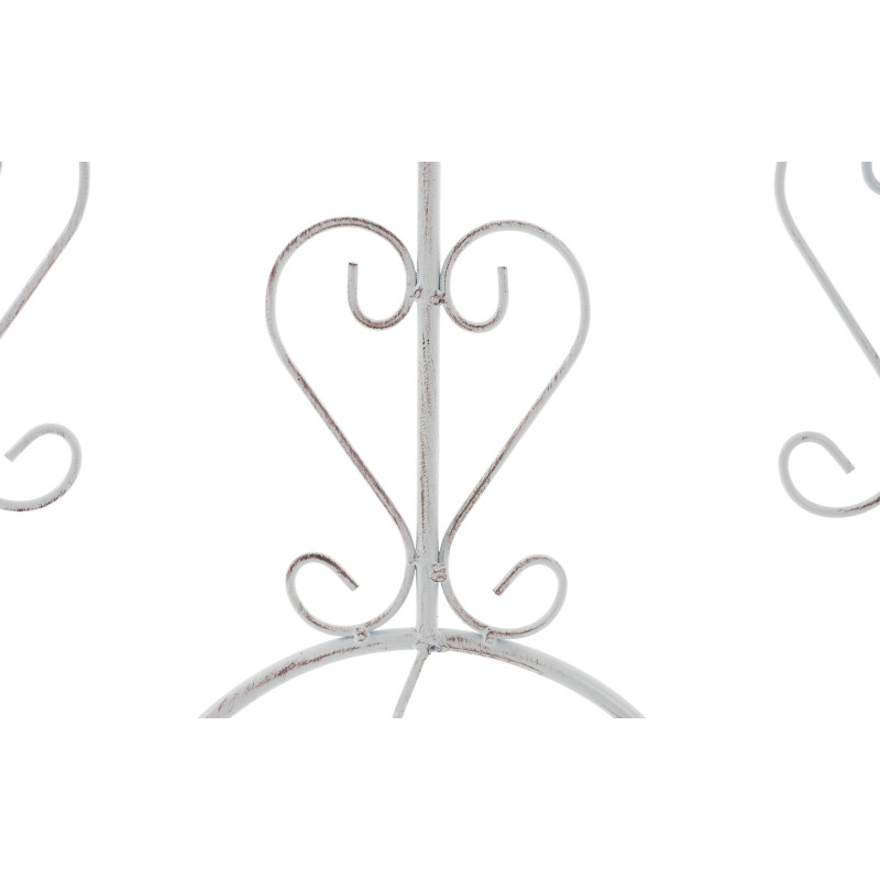 Lot de 2 treillis Burgus blanc antique