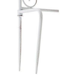 Lot de 2 treillis Burgus blanc antique