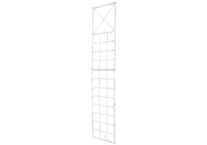 Set de 2 Rejas Trigo para plantas trepadoras Blanco antiguo