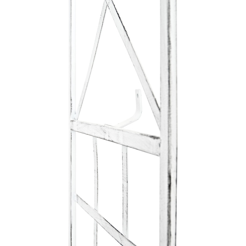 Set de 2 Rejas Trigo para plantas trepadoras Blanco antiguo