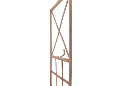 Ensemble de 2 treillis Trigo marron antique