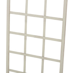 Lot de 2 Trigo treillis antique crème