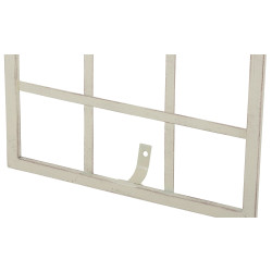 Lot de 2 Trigo treillis antique crème