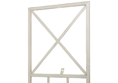 Set de 2 Rejas Trigo para plantas trepadoras Crema antiguo