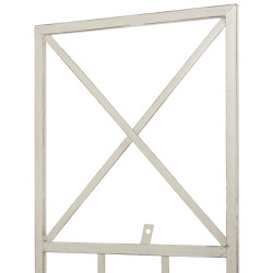 Lot de 2 Trigo treillis antique crème