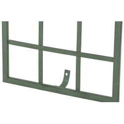 Set de 2 Rejas Trigo para plantas trepadoras Verde antiguo