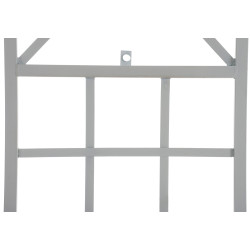 Ensemble de 2 treillis Trigo blancs