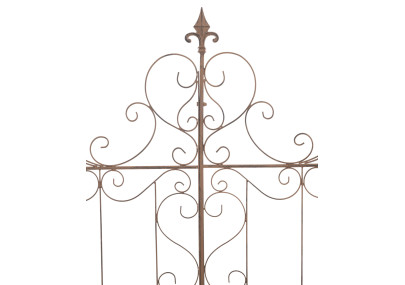 Lot de 2 treillis Mandevilla brun antique