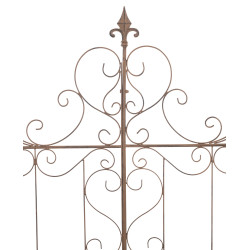 Lot de 2 treillis Mandevilla brun antique